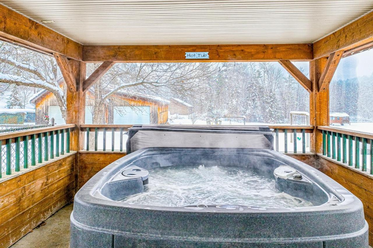 Northwoods Lodge Cabin 1 Morrisville ภายนอก รูปภาพ